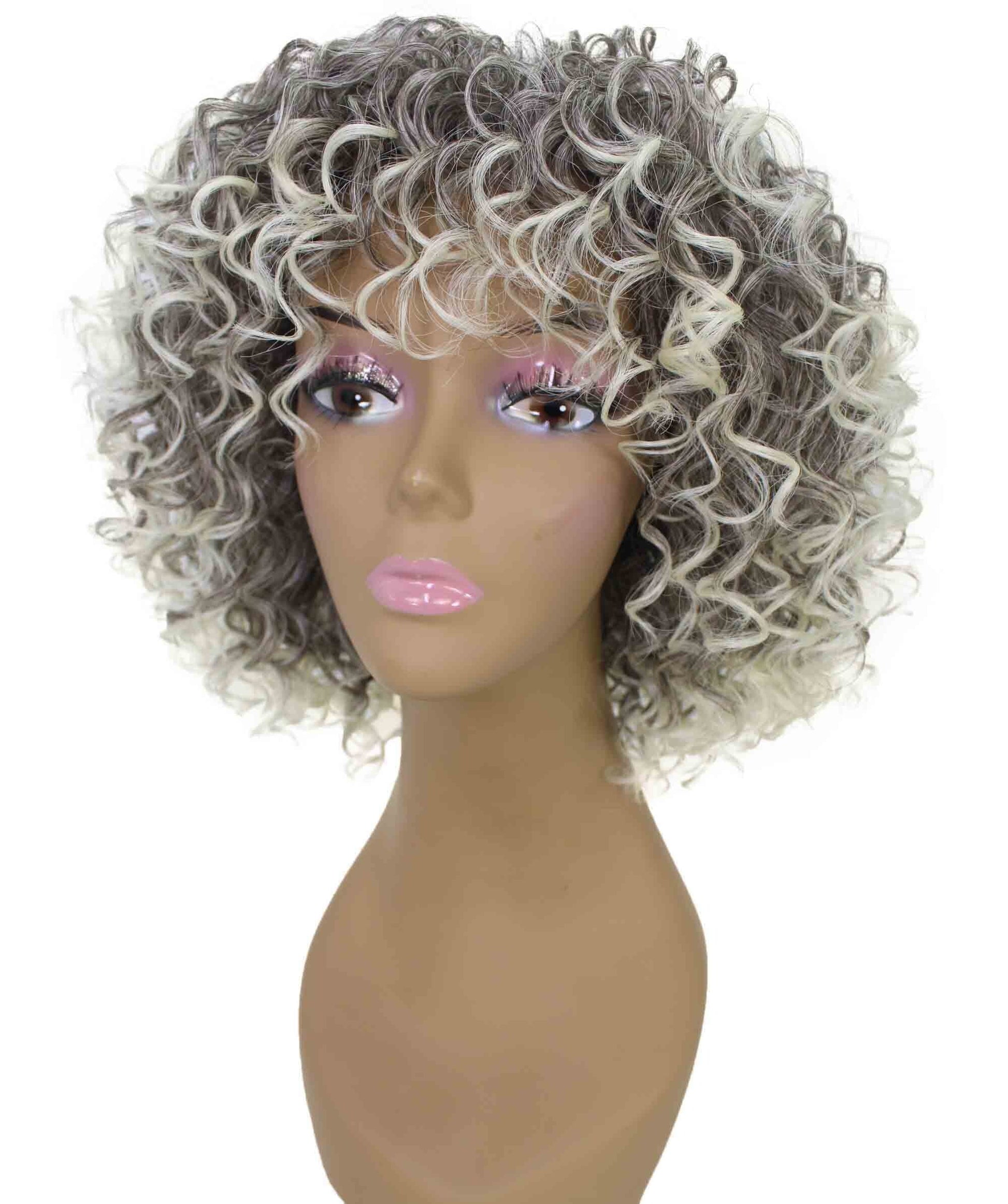 #T4/613 - Gray with Light Blonde Highlights