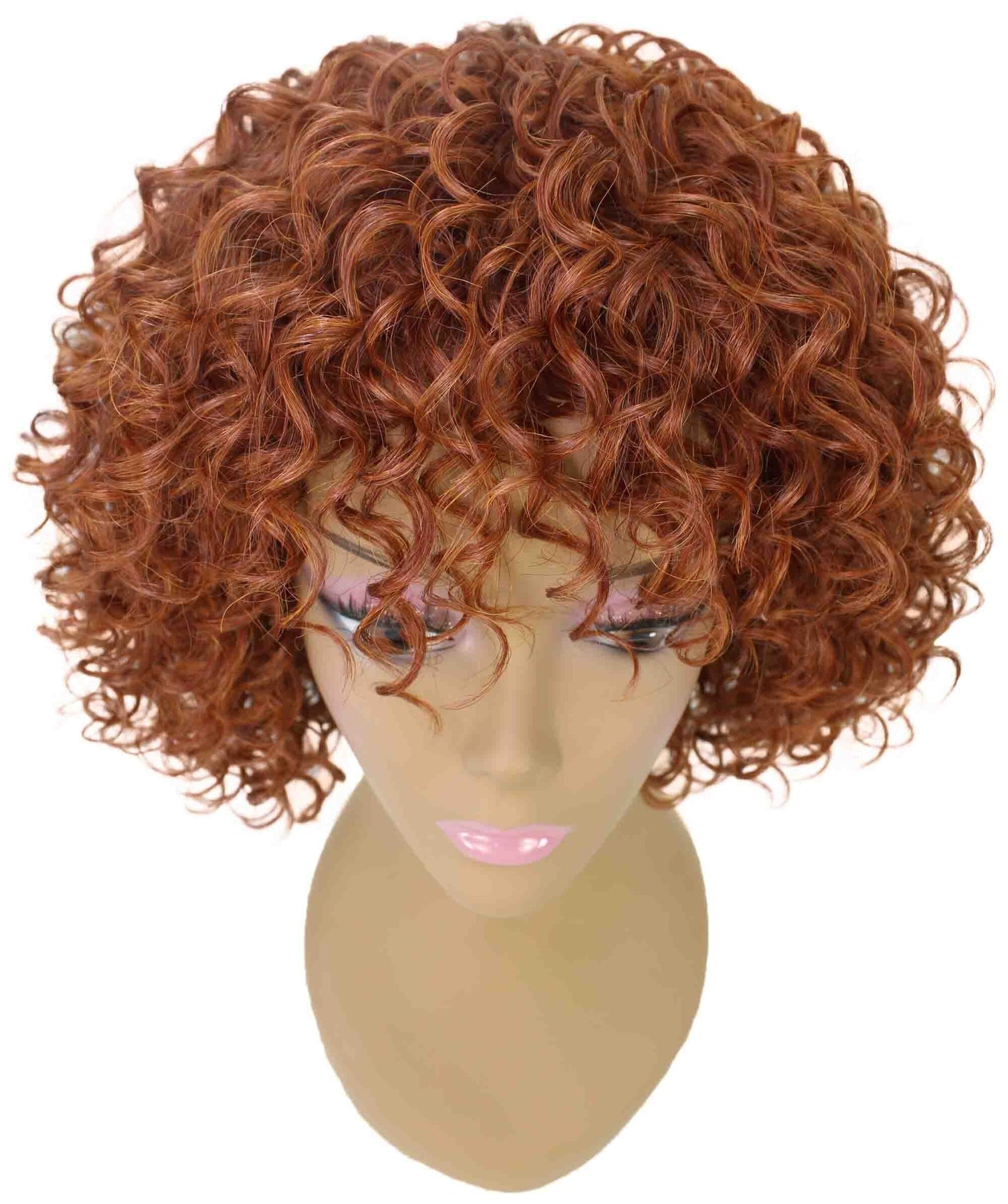 #4/350B - Brown with Copper Red