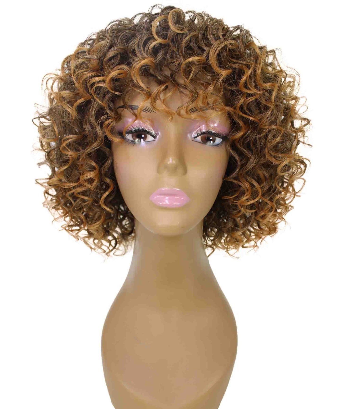 #T1B/27 - Dark Brown with Golden Highlights