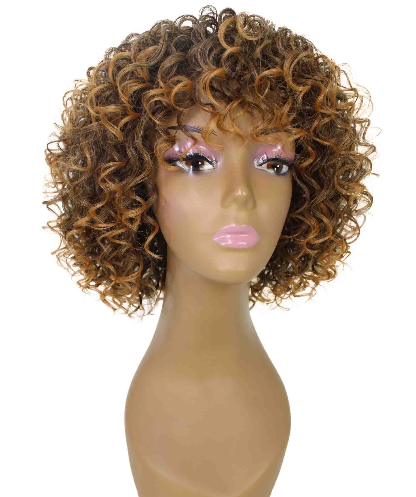 #T1B/27 - Dark Brown with Golden Highlights