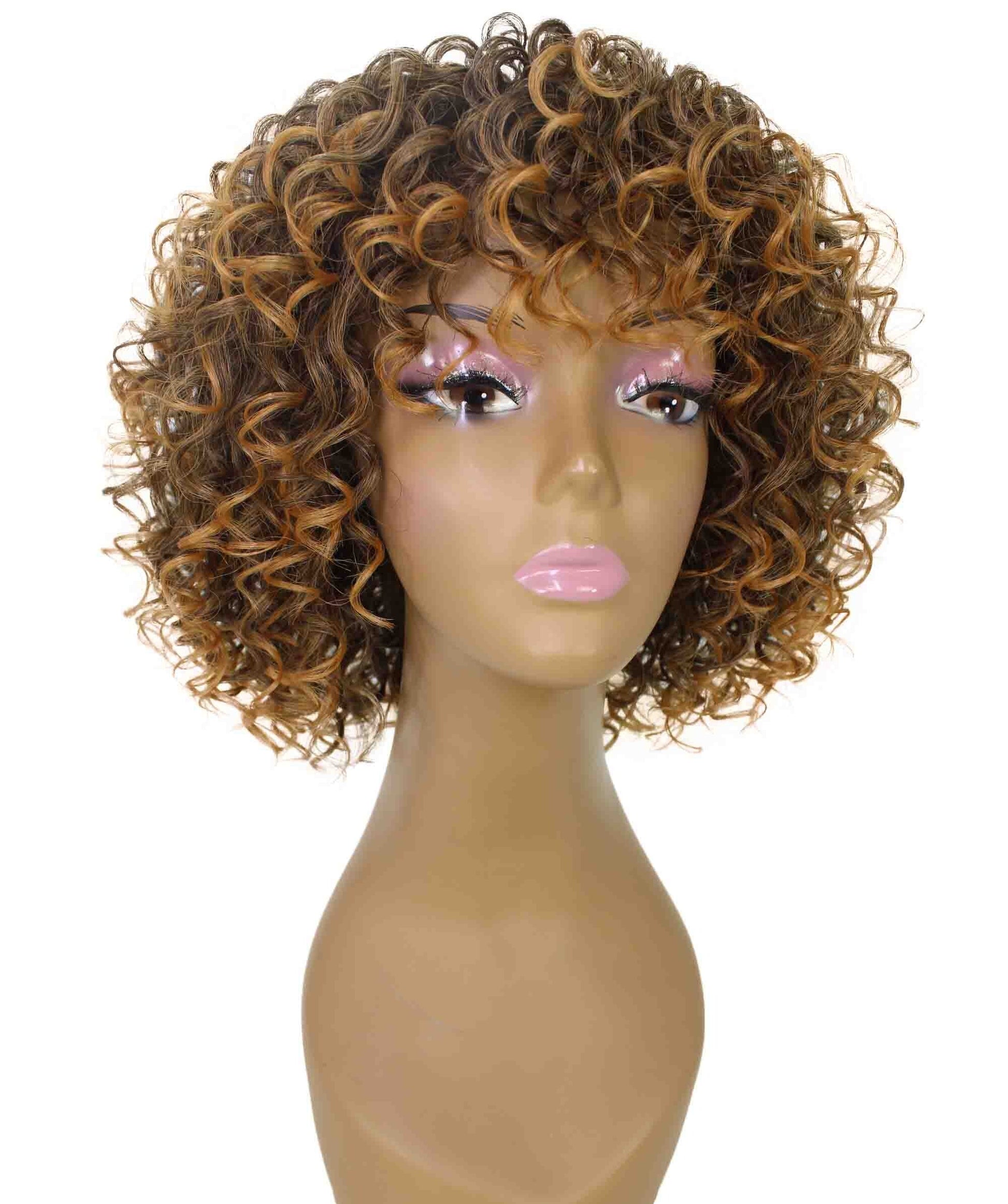 #T1B/27 - Dark Brown with Golden Highlights