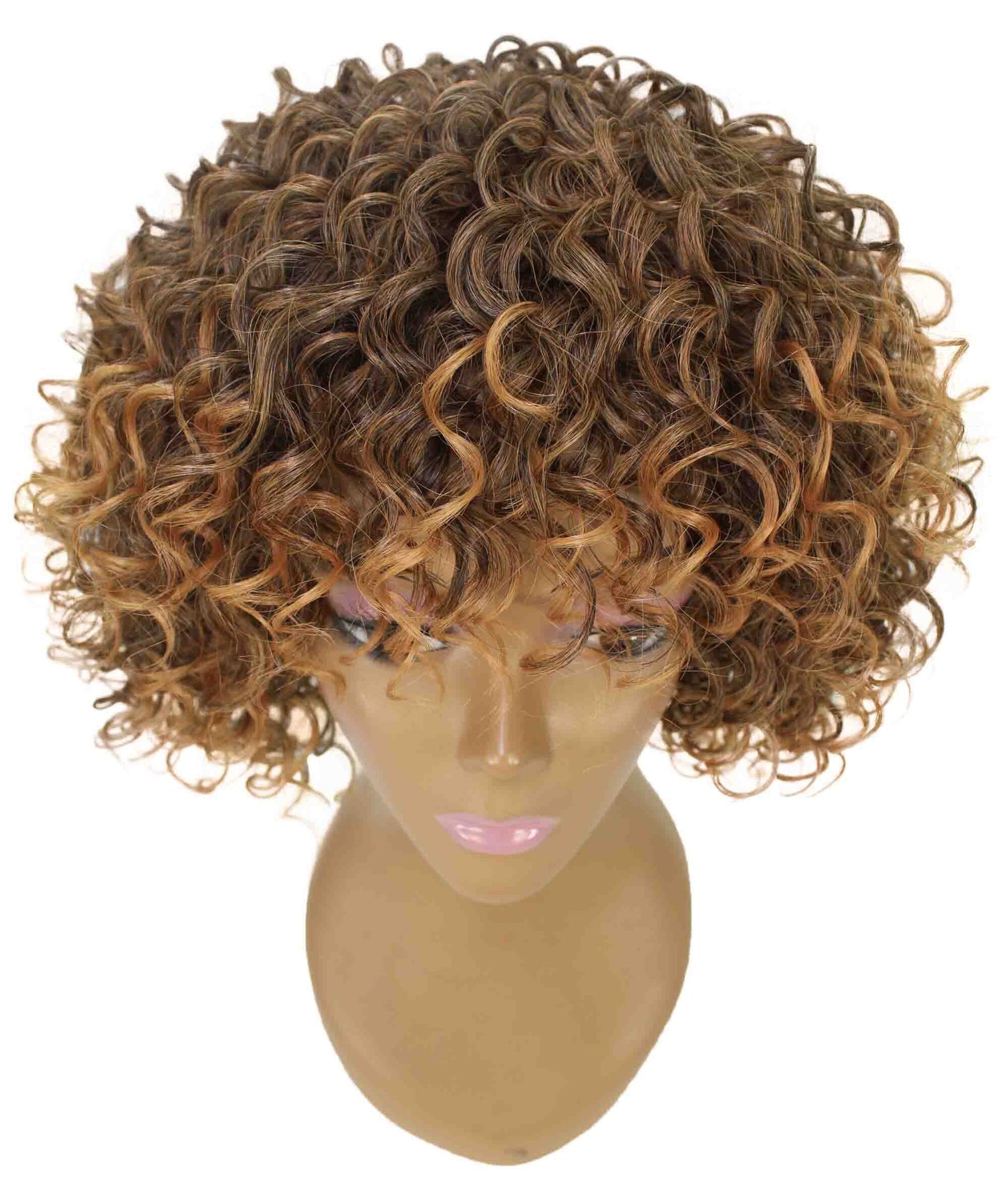 #T1B/27 - Dark Brown with Golden Highlights