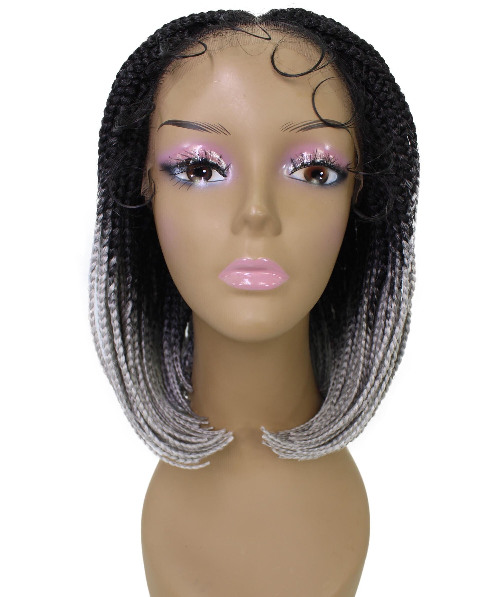 #TT1B/Light Grey - Black to Grey Ombre