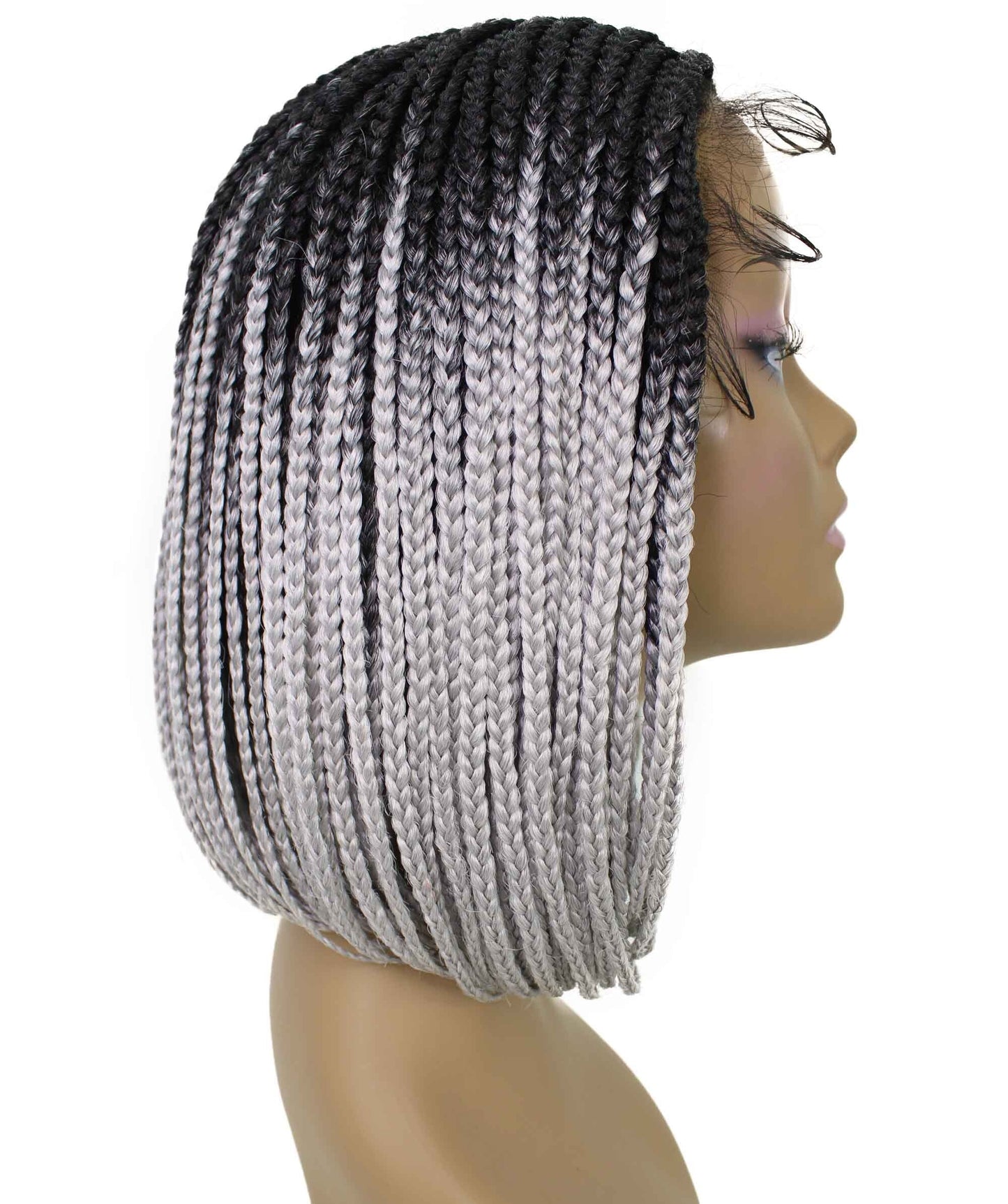 #TT1B/Light Grey - Black to Grey Ombre
