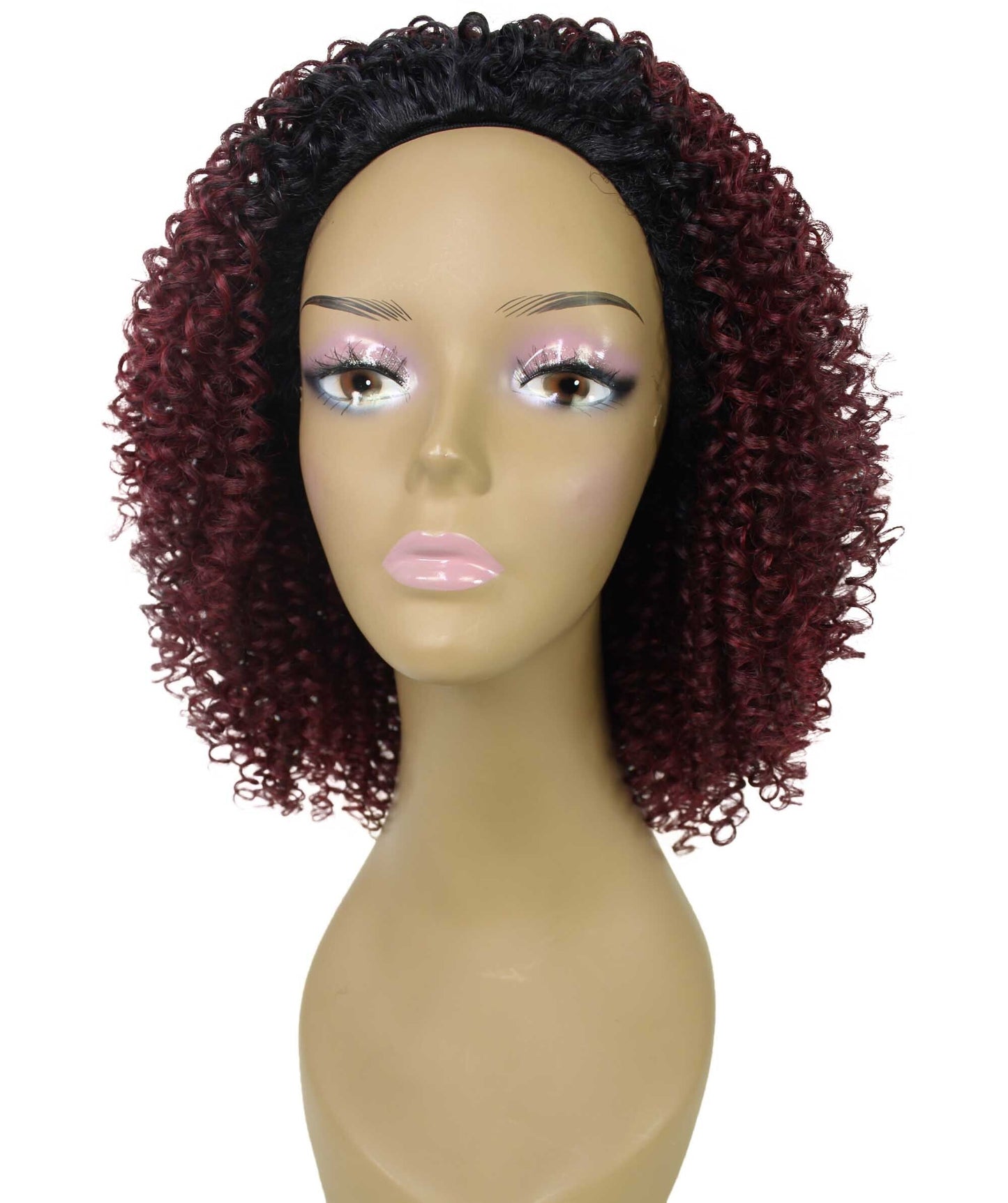 #TT1B/2399N - Deep Pink to Black Blend