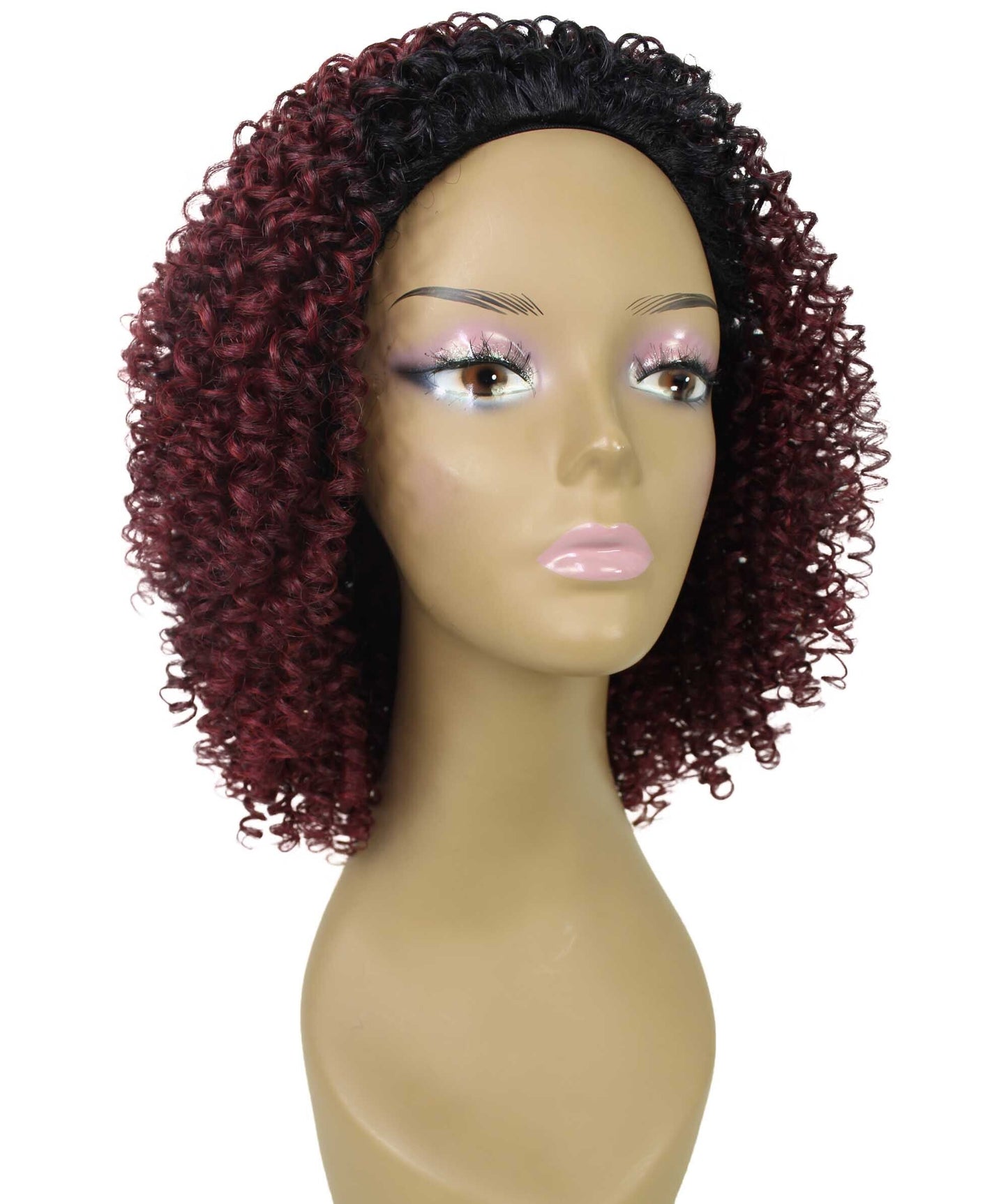 #TT1B/2399N - Deep Pink to Black Blend