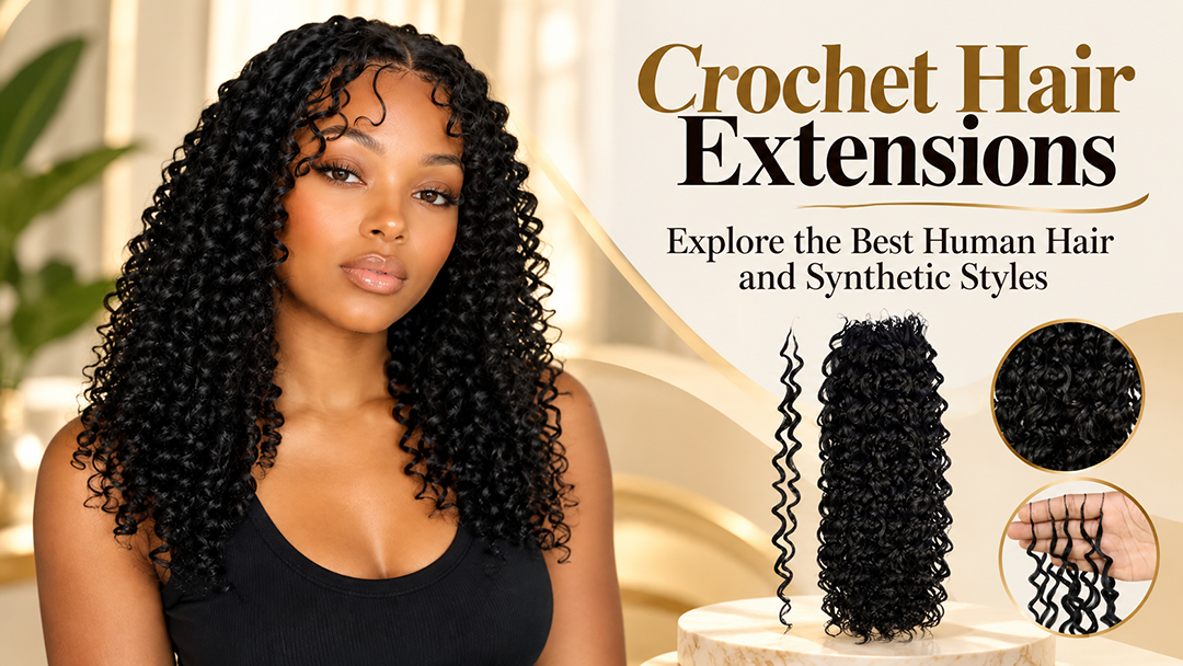 Crochet Hair Extensions: Explore the Best Human Hair and Synthetic Styles