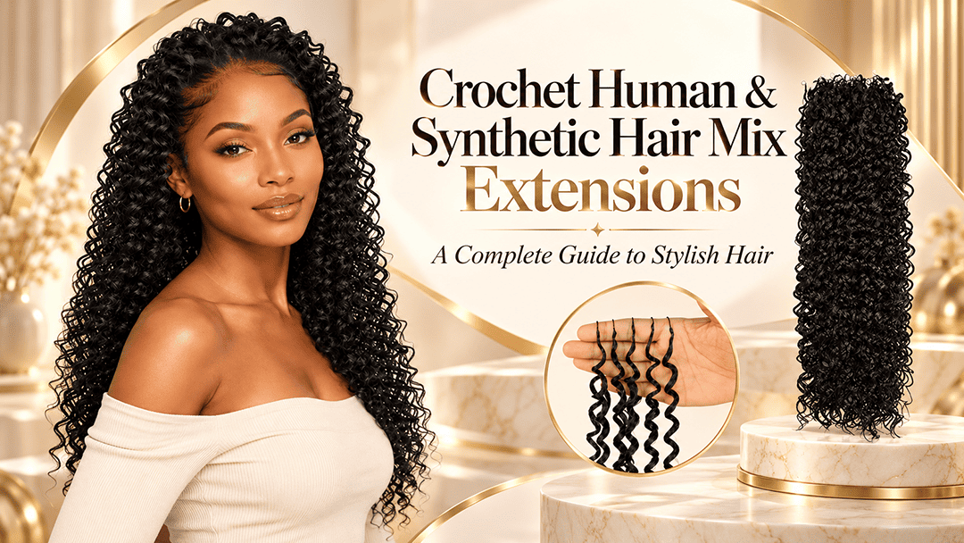 Crochet Human & Synthetic Hair Mix Extensions: A Complete Guide to Stylish Hair
