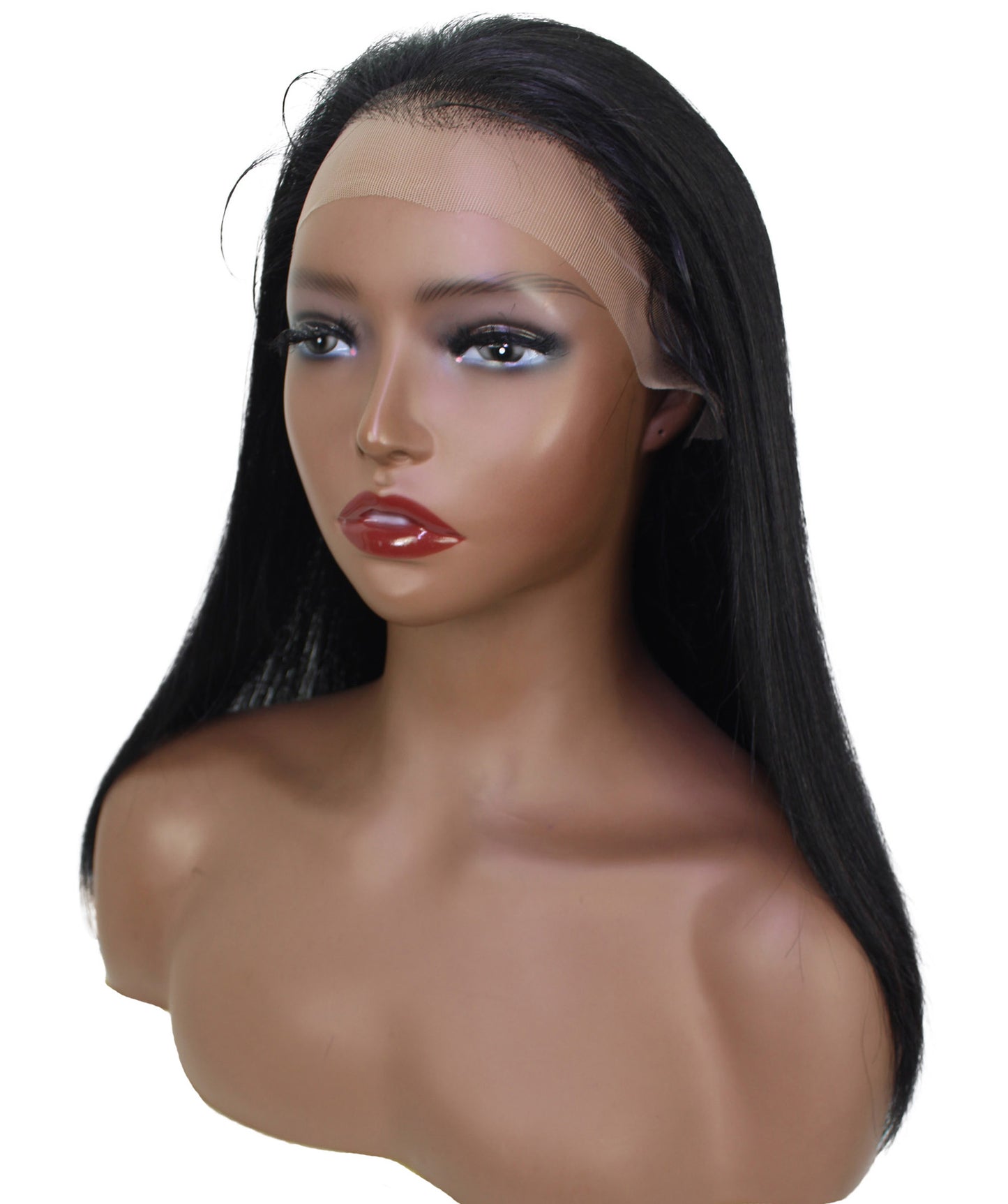 human hair lace front wig