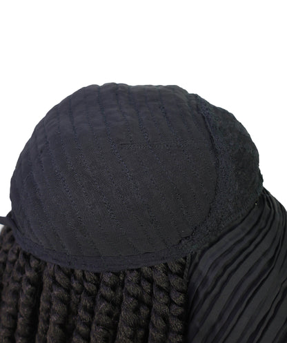Lenora Easy Slip-On Long Braided 19 Inch Half Wig Layered