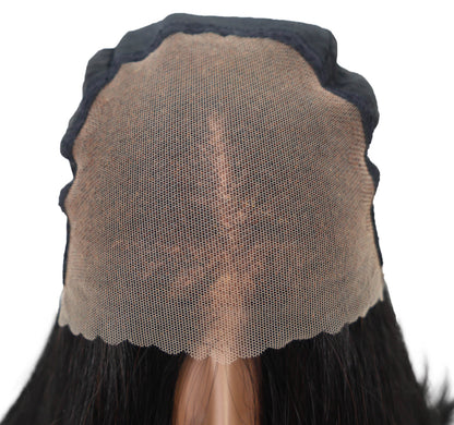 Sefina 28-Inch Straight Human Hair Lace Wig | Pre-Plucked Hairline, Glueless, Soft & Silky for Everyday Wear