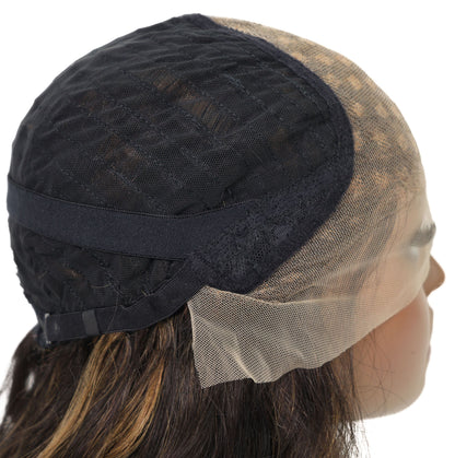 Nywele 18-Inch Curly Human Hair Lace Wig 6x13 HD Lace Front, Glueless & Natural | Soft, Voluminous Curls for Effortless Beauty