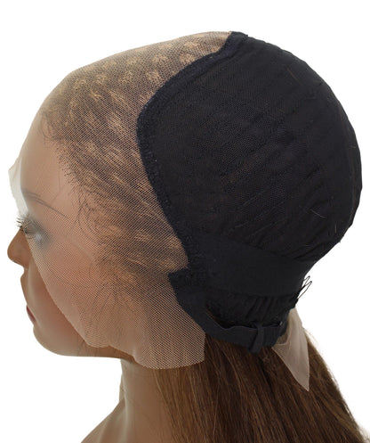 human hair lace front wig