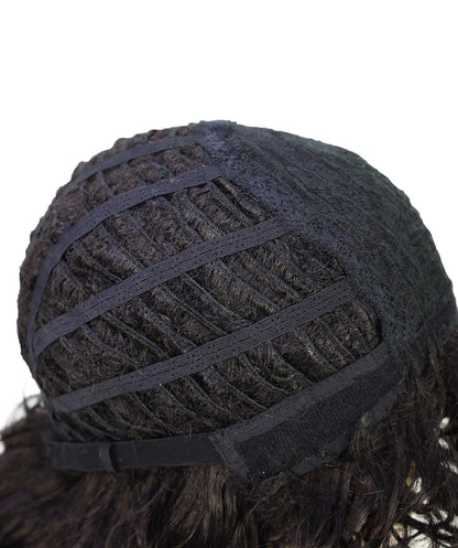 Doriana Voluminous Synthetic Curls with a Soft Fringe, Long Curly 19 Inch Full Wig with Bangs