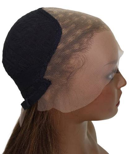 human hair lace front wig