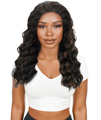 Nywele 18-Inch Curly Human Hair Lace Wig 6x13 HD Lace Front, Glueless & Natural | Soft, Voluminous Curls for Effortless Beauty