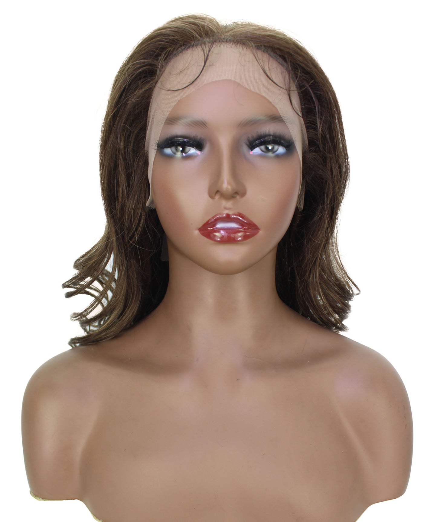 human hair lace front wig