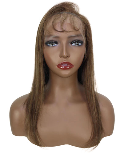 human hair lace front wig