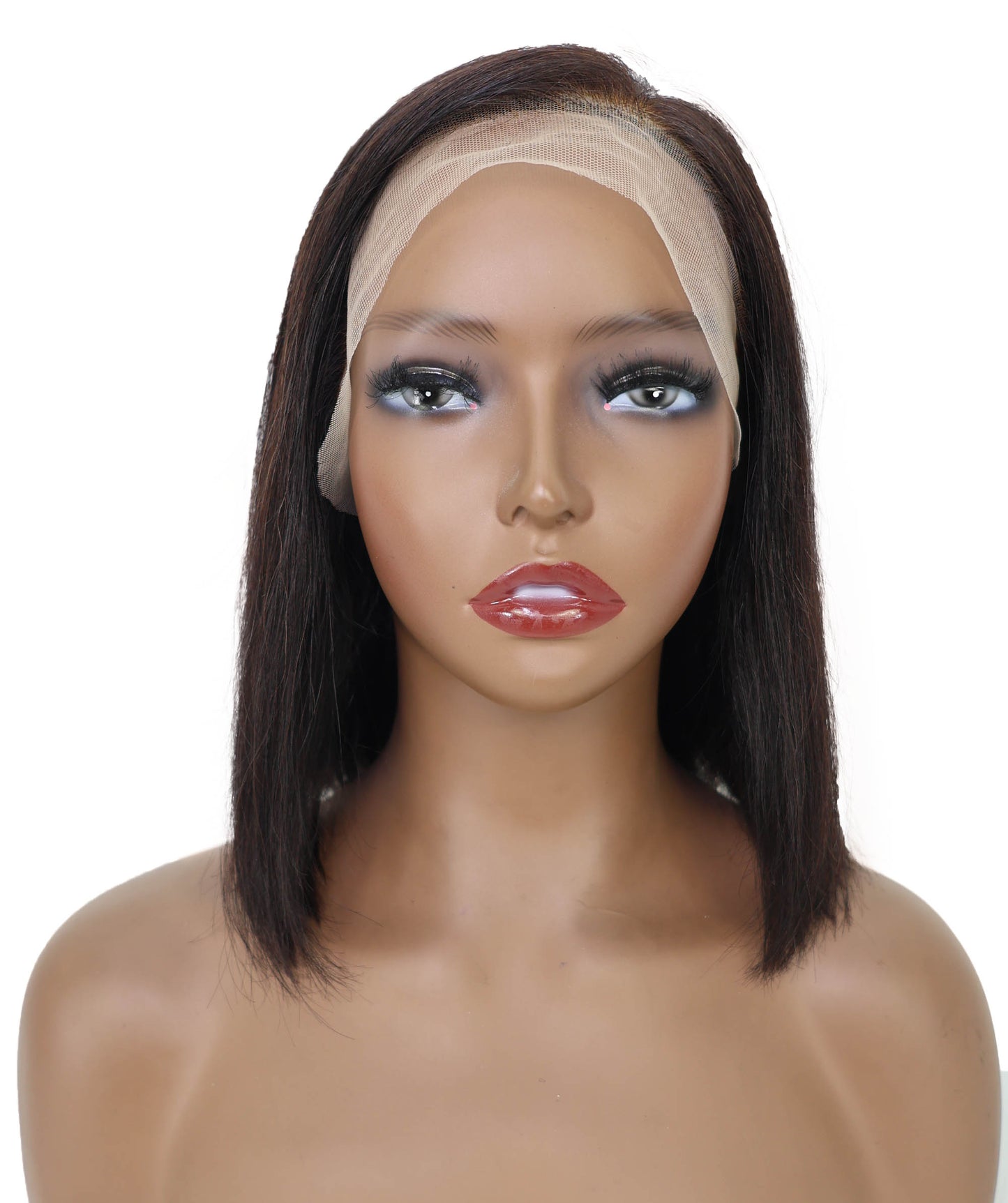 Sena 10.5-Inch Straight Human Hair Lace Wig | 100% Human Hair, 6x13 HD Lace Front | Natural Soft & Sleek for Effortless Style