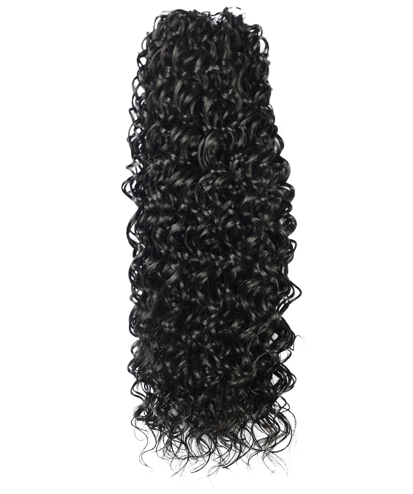 LUXLUXE Hawaiian Synthetic Crochet Hair Extensions – 14" 78g, 18" 100g, 22" 120g  Pre Separated 100 Strands Feather Hairpiece for Curly Protective Styles