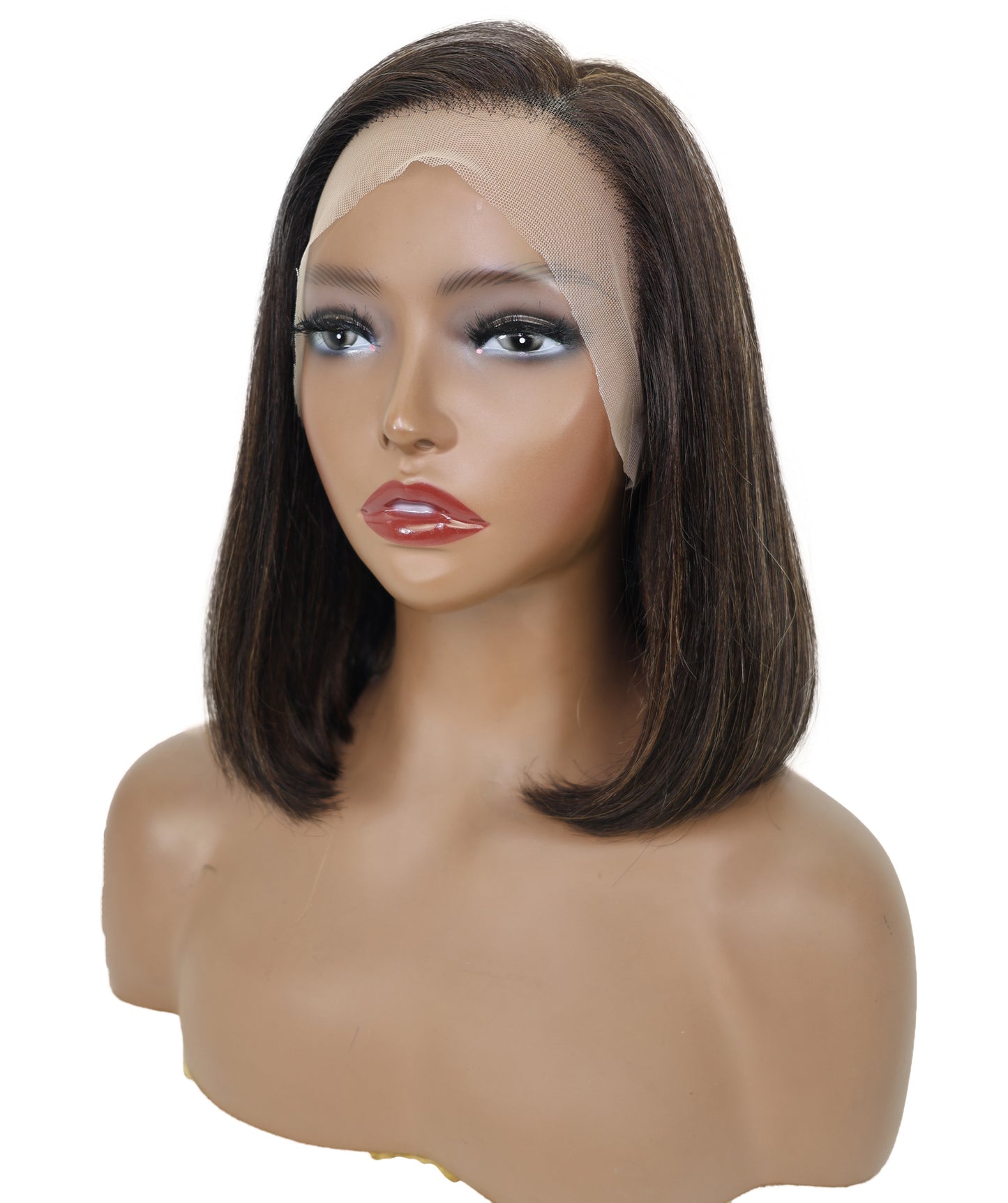 Sena 10.5-Inch Straight Human Hair Lace Wig | 100% Human Hair, 6x13 HD Lace Front | Natural Soft & Sleek for Effortless Style