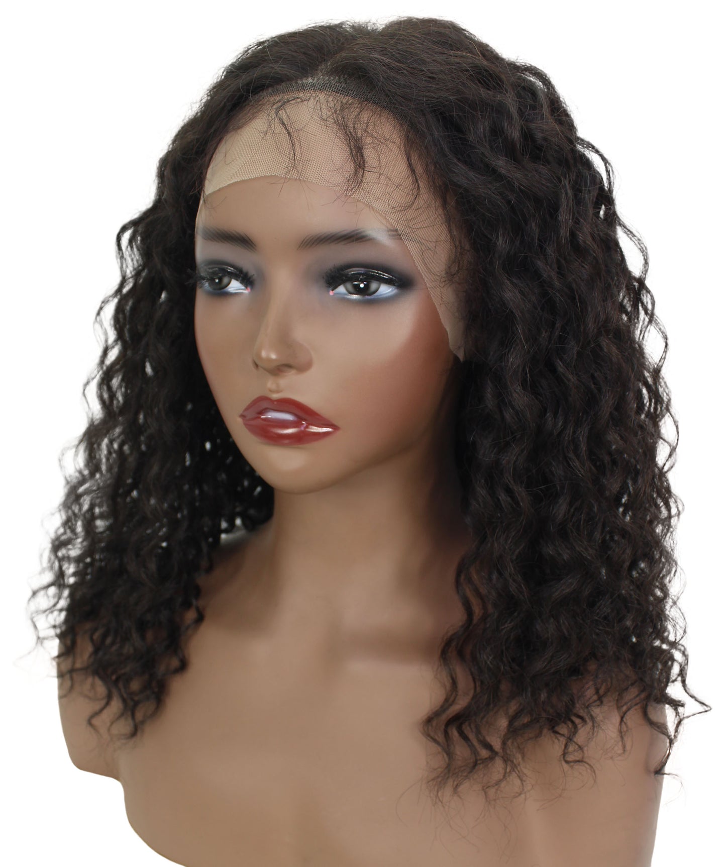 human hair lace front wig