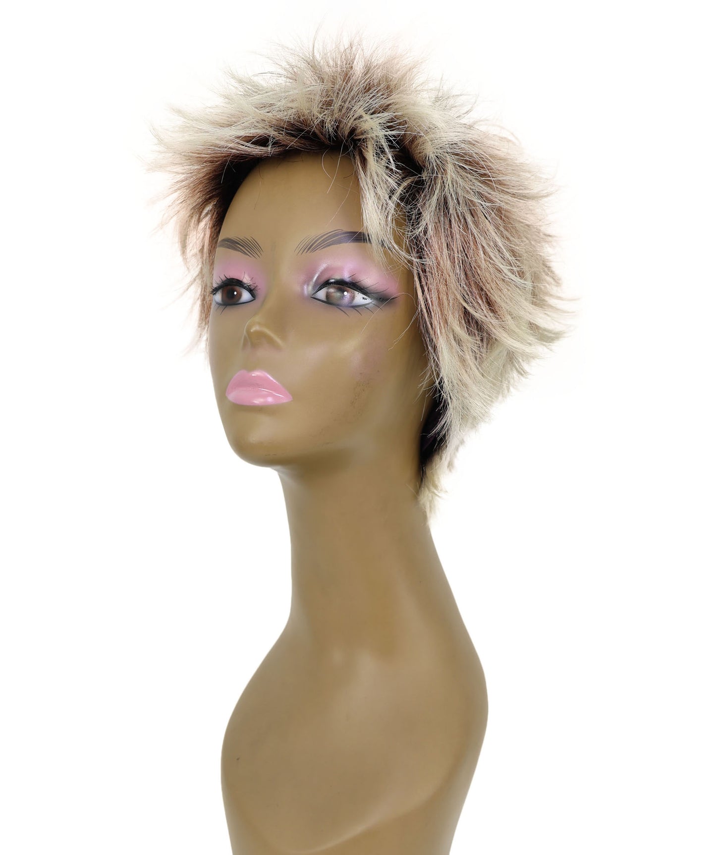 Brandice Short Layered Straight Shag Wig for Everyday Confidence