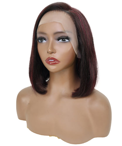 Sena 10.5-Inch Straight Human Hair Lace Wig | 100% Human Hair, 6x13 HD Lace Front | Natural Soft & Sleek for Effortless Style