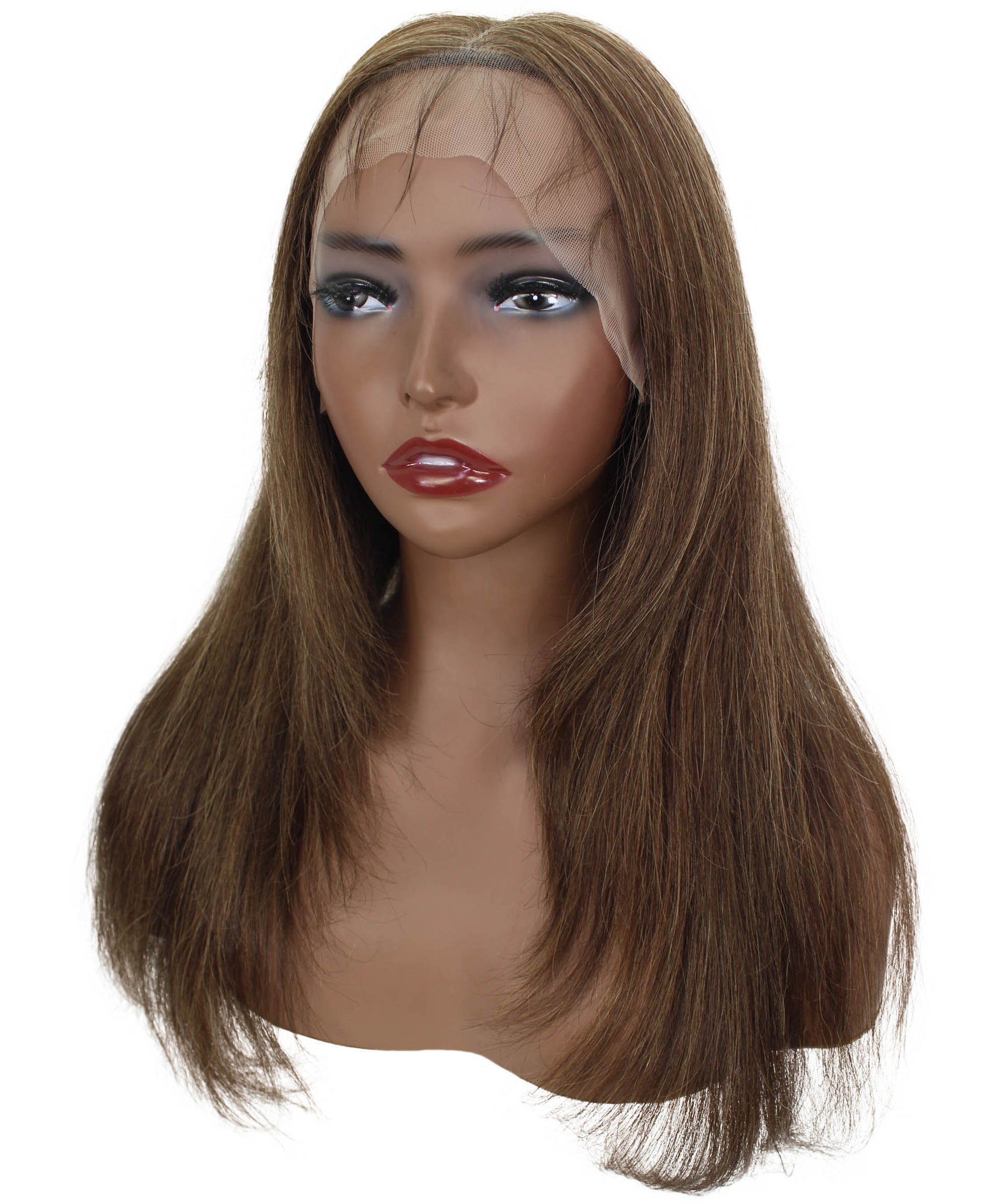 human hair lace front wig