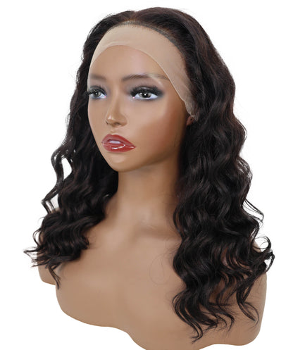 Nywele 18-Inch Curly Human Hair Lace Wig 6x13 HD Lace Front, Glueless & Natural | Soft, Voluminous Curls for Effortless Beauty
