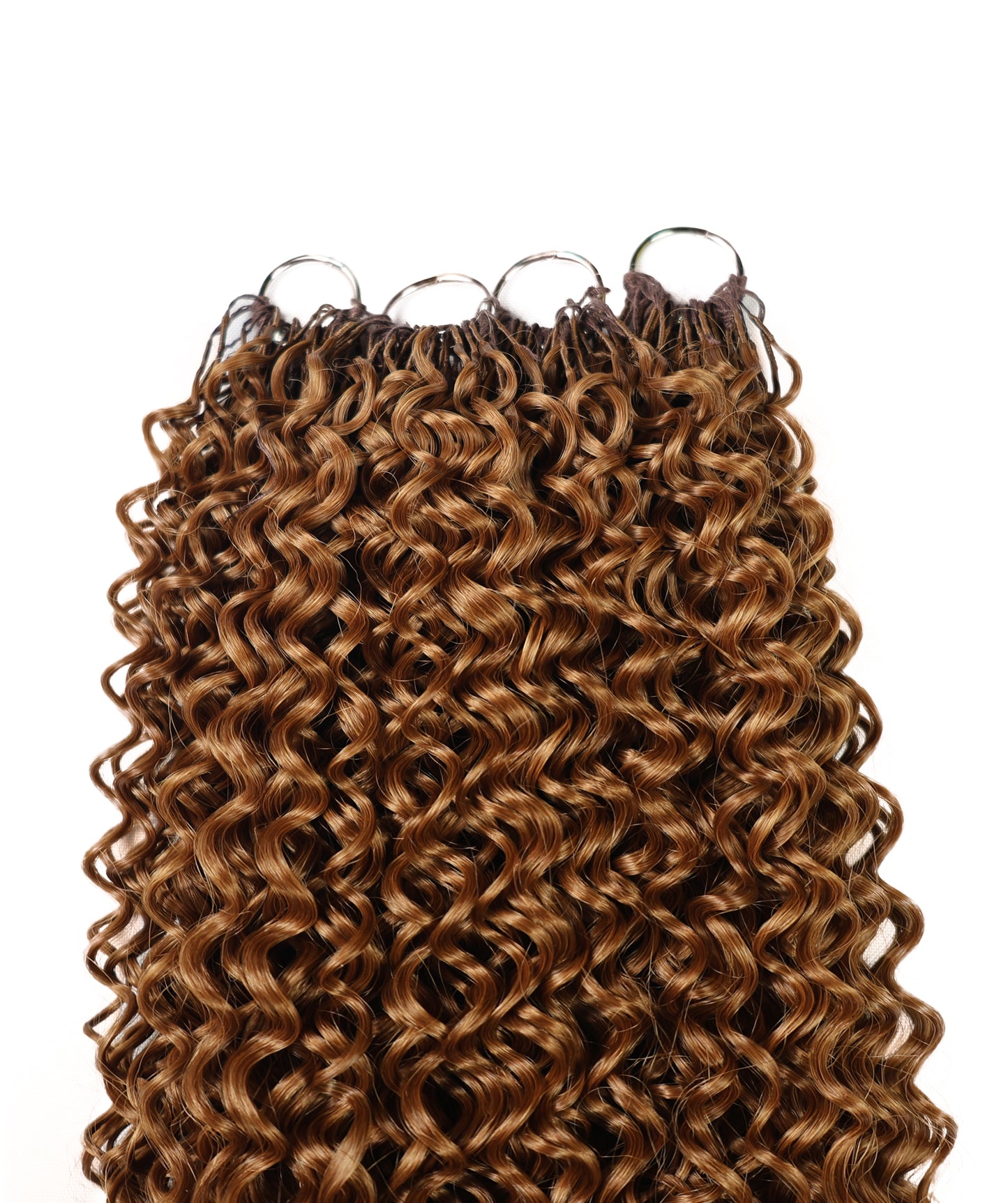 LUXLUXE Water Curl Synthetic Crochet Hair Extensions – Available in 14"  78g 18" 100g & 22" 120g Pre Separated 100 Strands Feather Hairpiece for Natural Bouncy Curls