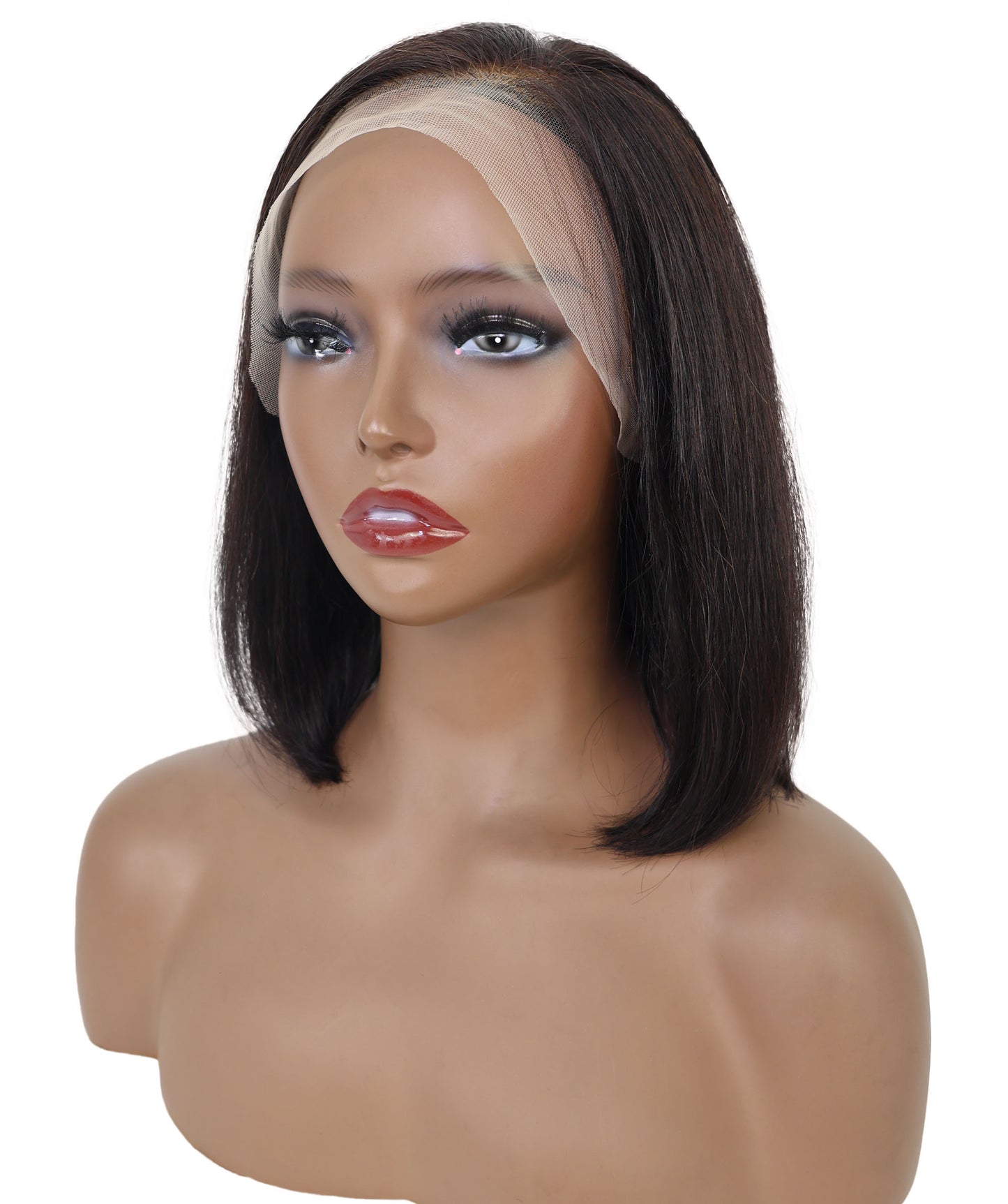 Sena 10.5-Inch Straight Human Hair Lace Wig | 100% Human Hair, 6x13 HD Lace Front | Natural Soft & Sleek for Effortless Style
