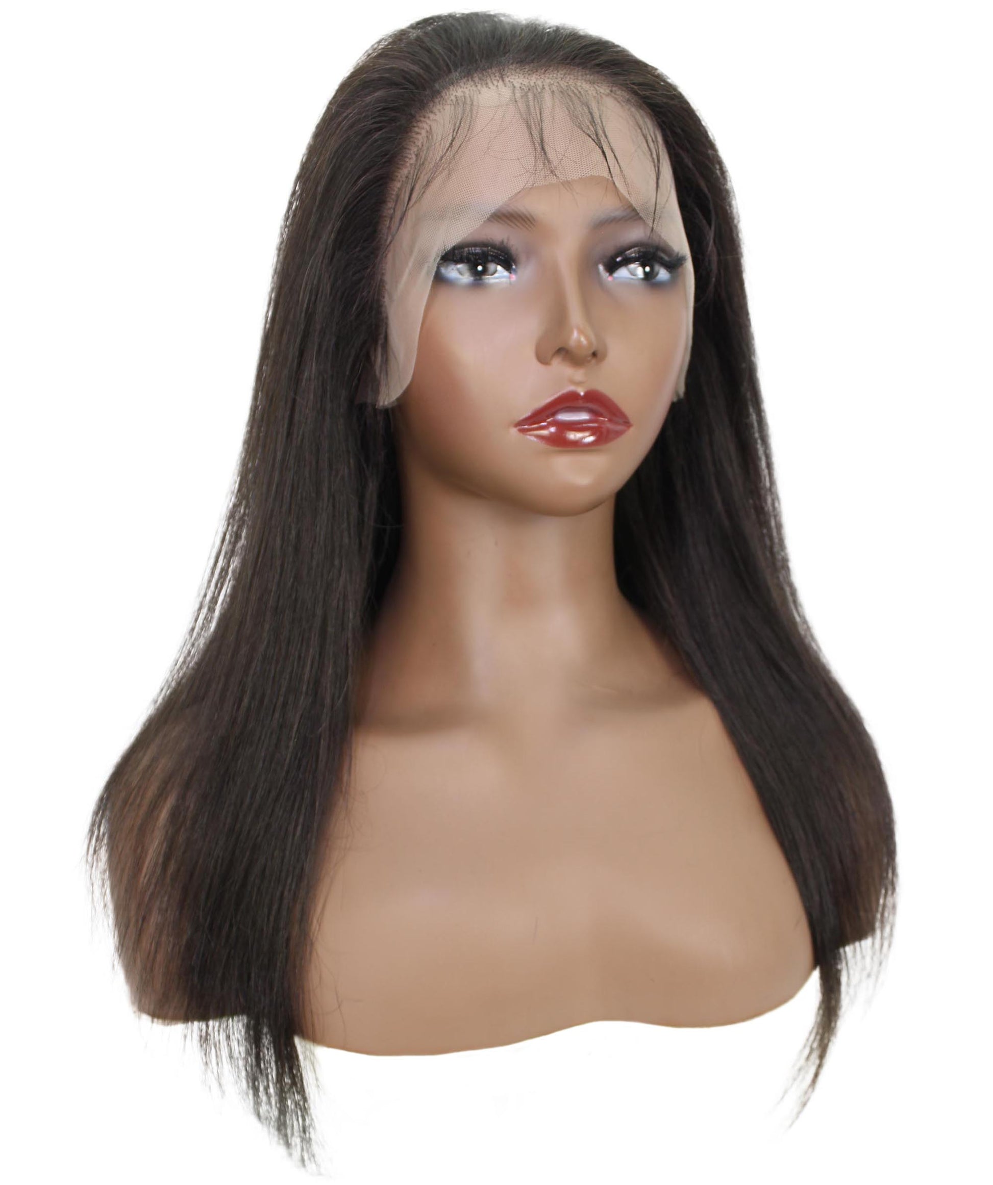 human hair lace front wig