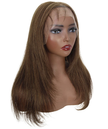 human hair lace front wig