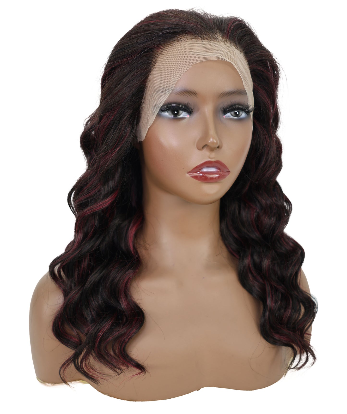 Nywele 18-Inch Curly Human Hair Lace Wig 6x13 HD Lace Front, Glueless & Natural | Soft, Voluminous Curls for Effortless Beauty