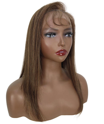 human hair lace front wig