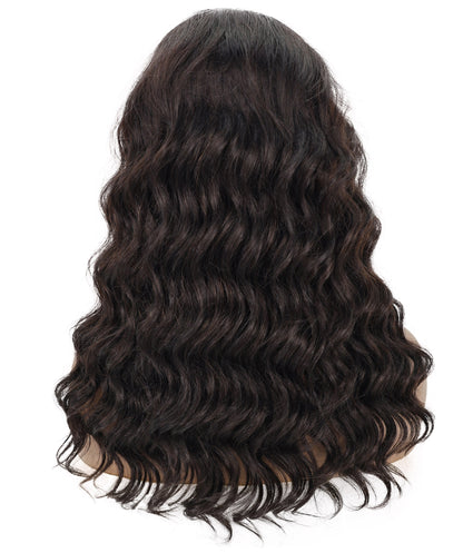 Nywele 18-Inch Curly Human Hair Lace Wig 6x13 HD Lace Front, Glueless & Natural | Soft, Voluminous Curls for Effortless Beauty
