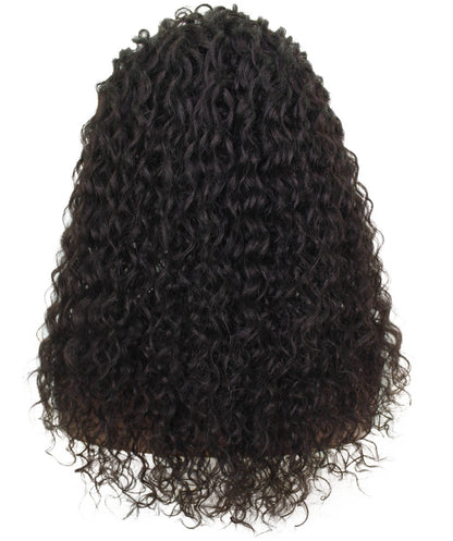 human hair lace front wig