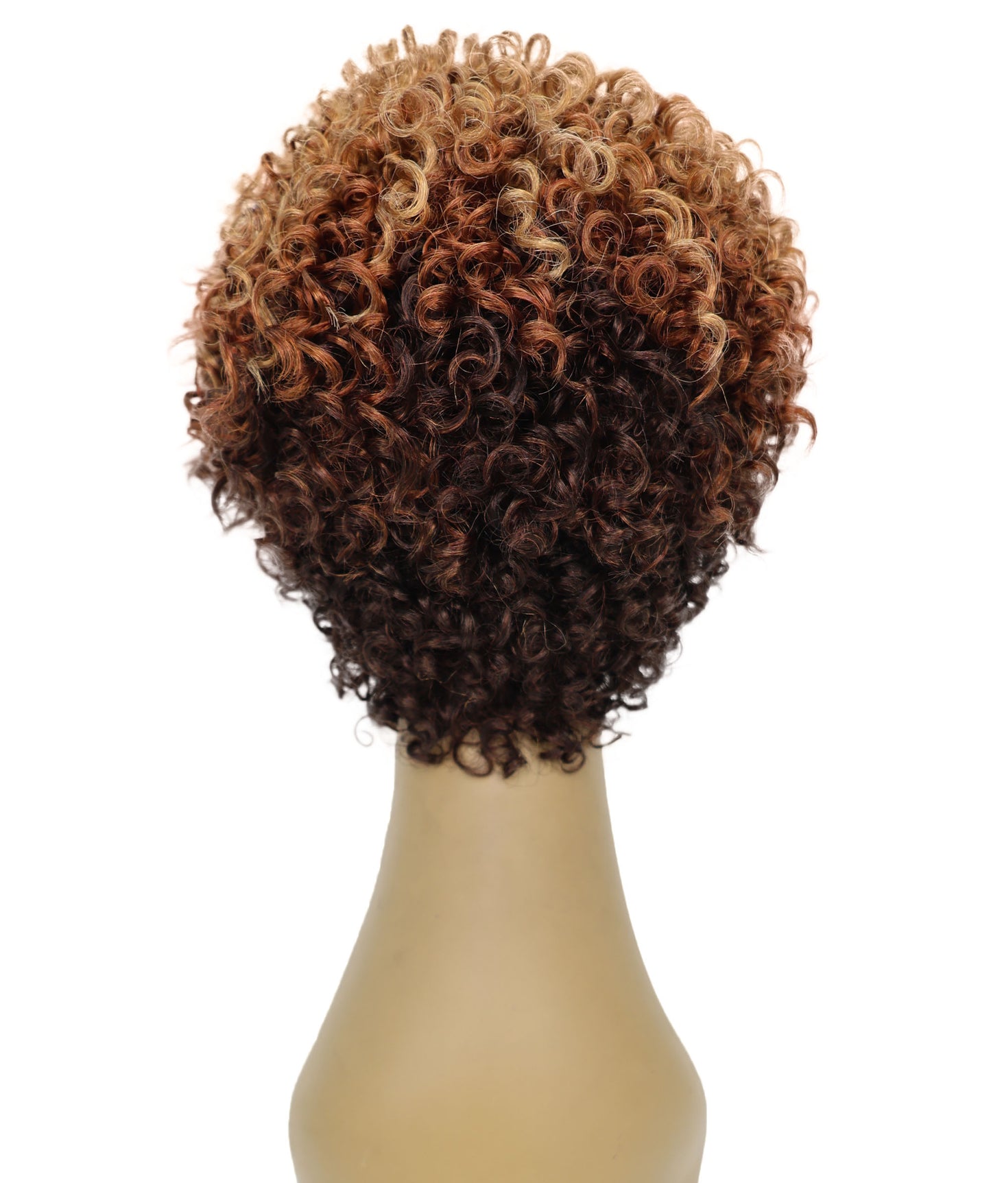 Felicity Short Tight and Bold Spiral 9.5 Inch Full wig Curly Felicity with Natural Volume