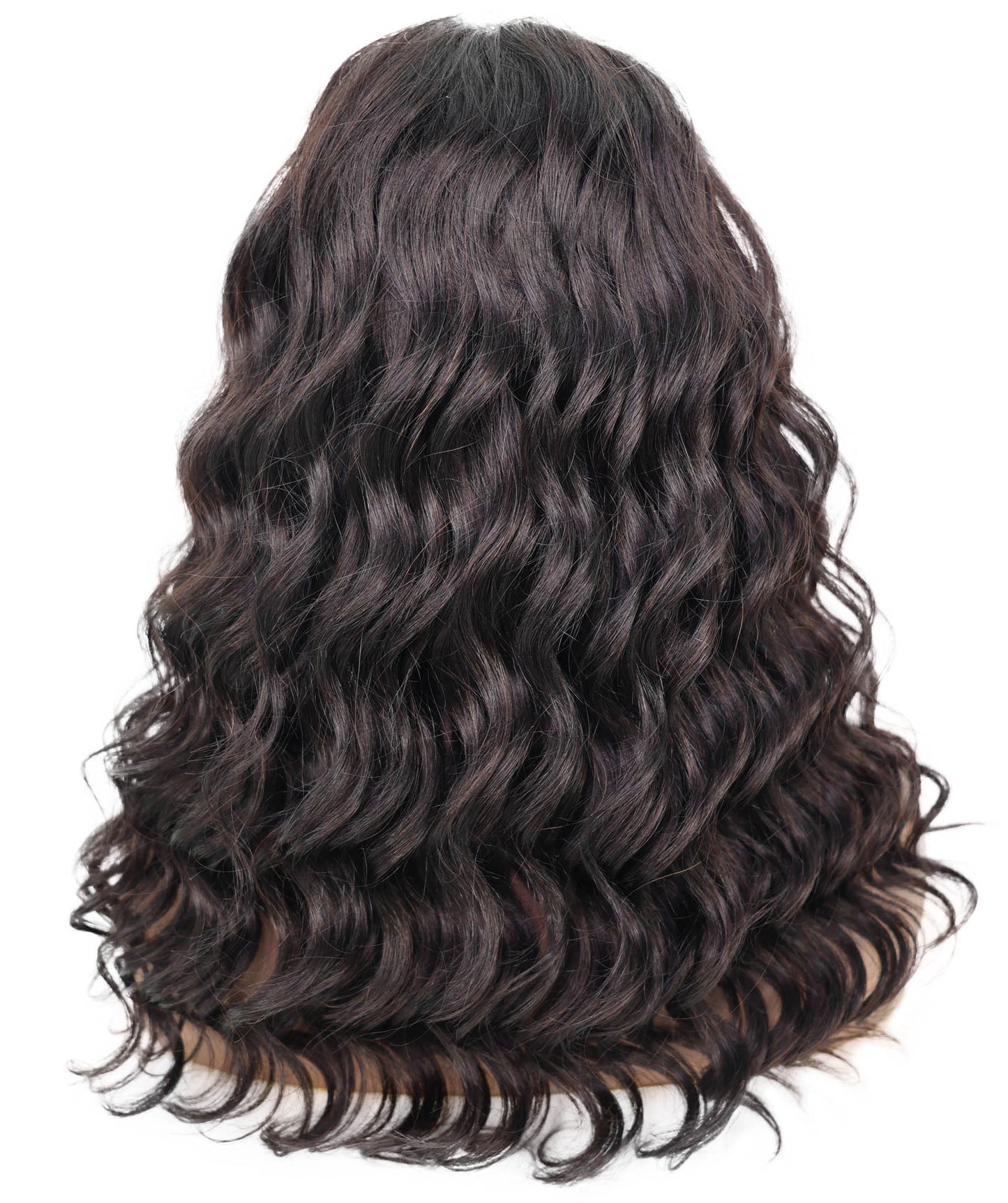 Nywele 18-Inch Curly Human Hair Lace Wig 6x13 HD Lace Front, Glueless & Natural | Soft, Voluminous Curls for Effortless Beauty