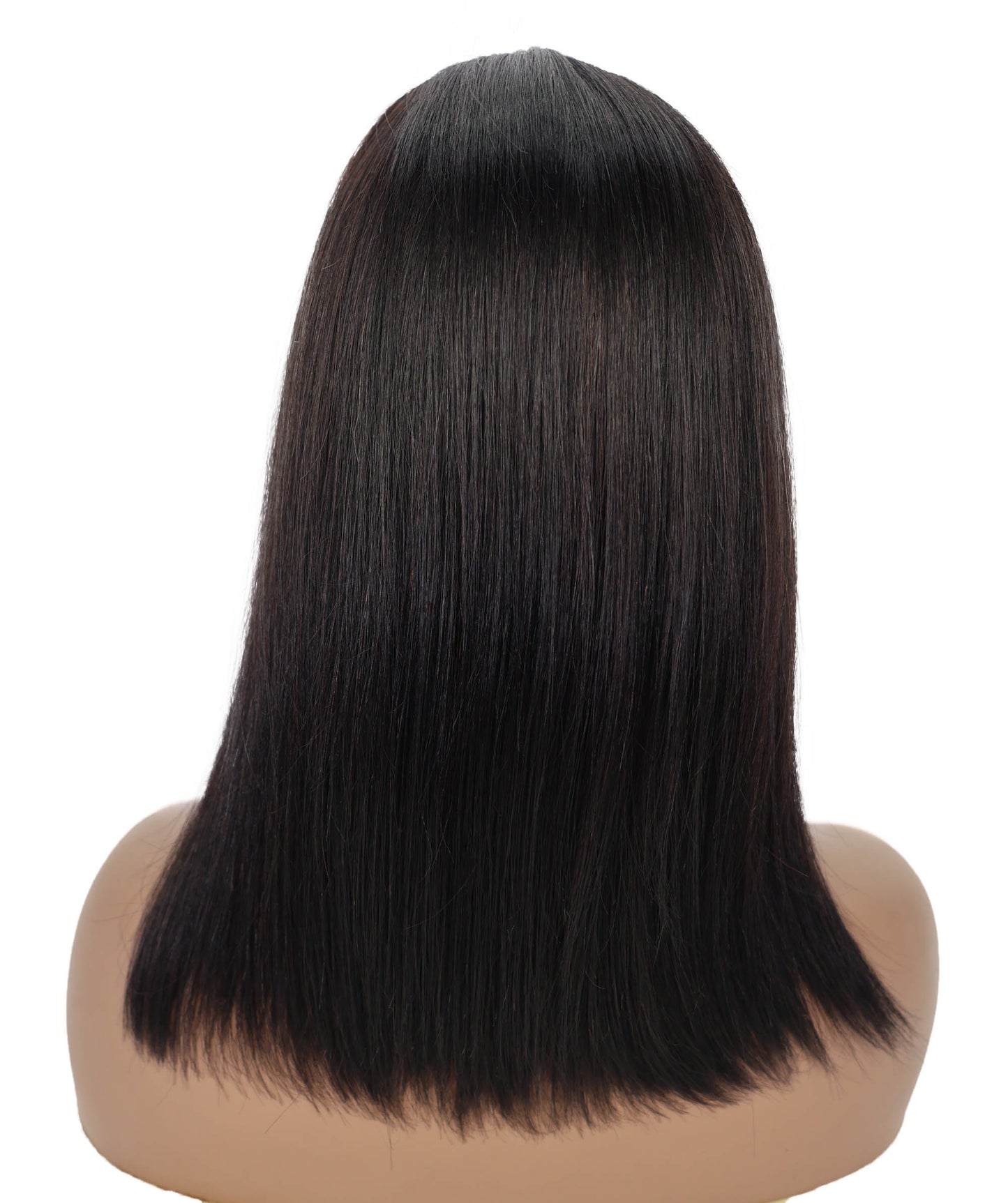 Sade 14.5-Inch Straight Human Hair Lace Wig | 100% Human Hair, Glueless 4x13 HD Lace | Natural Soft & Sleek for Everyday Elegance