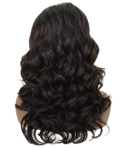 human hair lace front wig