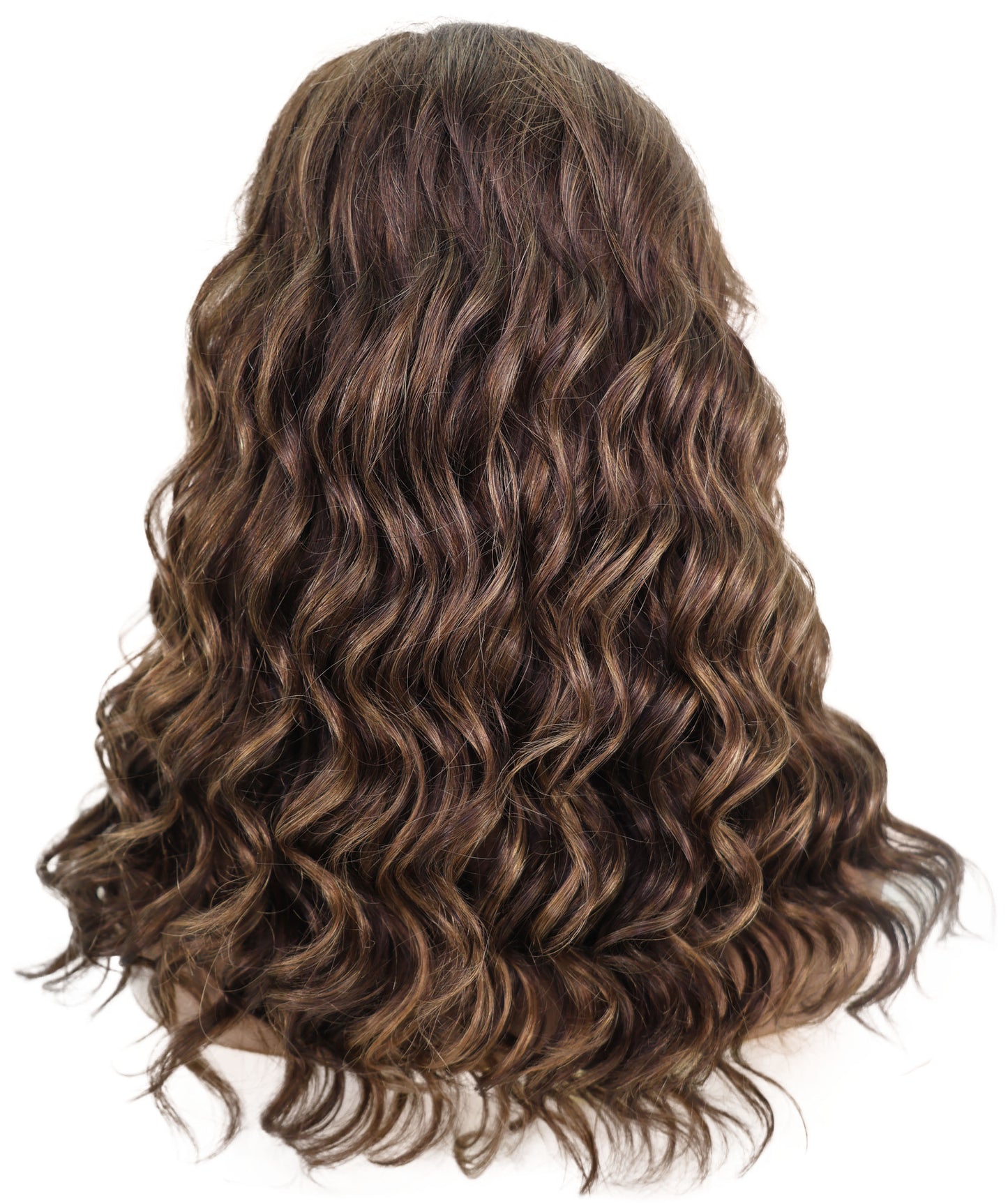 Nywele 18-Inch Curly Human Hair Lace Wig 6x13 HD Lace Front, Glueless & Natural | Soft, Voluminous Curls for Effortless Beauty
