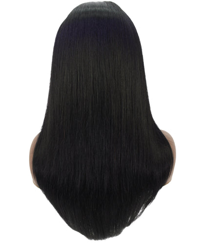 human hair lace front wig