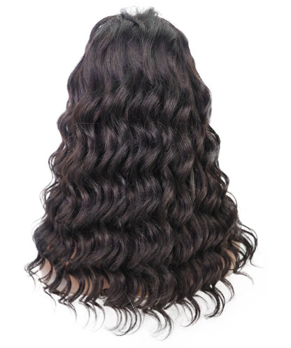 Nywele 18-Inch Curly Human Hair Lace Wig 6x13 HD Lace Front, Glueless & Natural | Soft, Voluminous Curls for Effortless Beauty