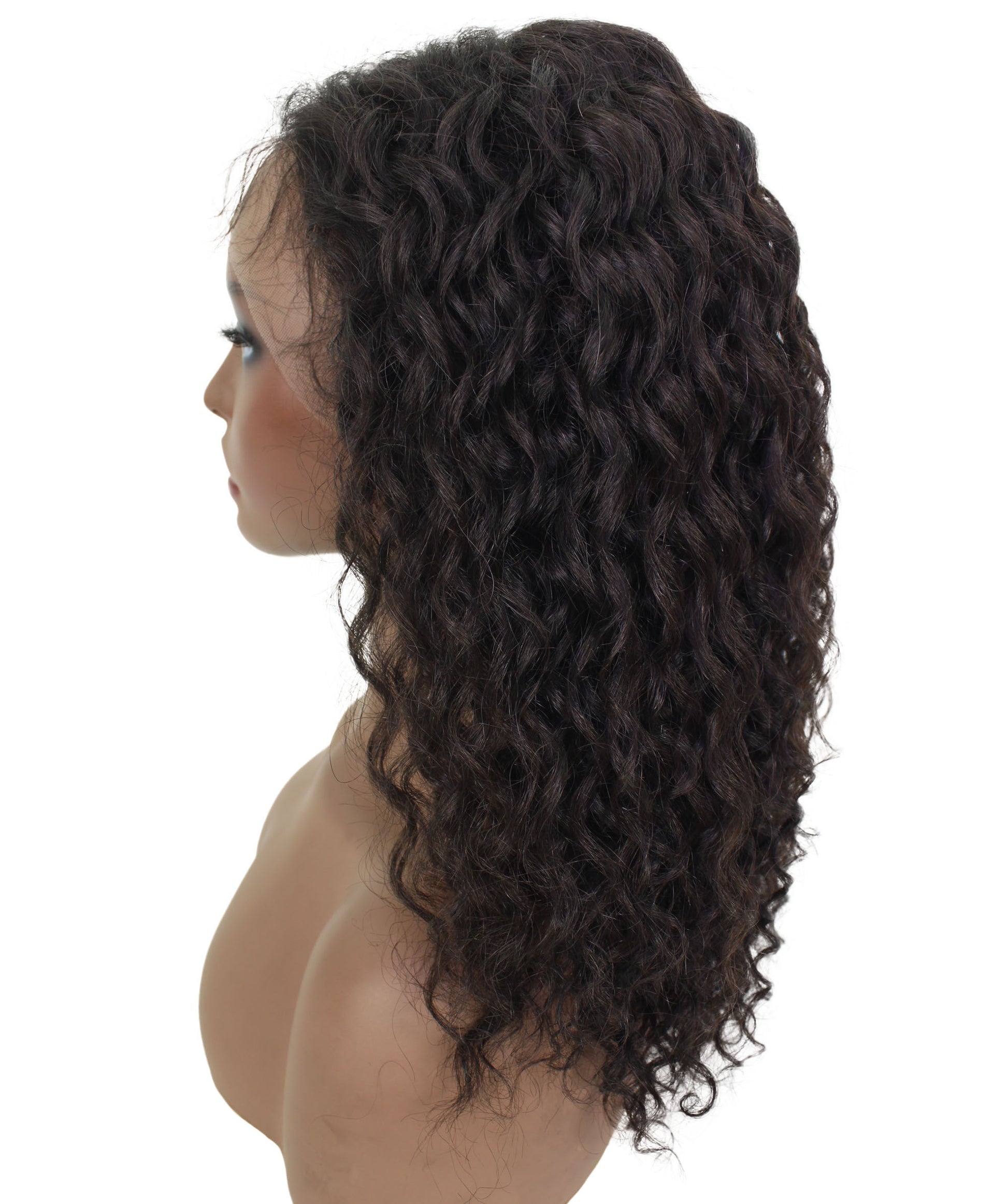 human hair lace front wig