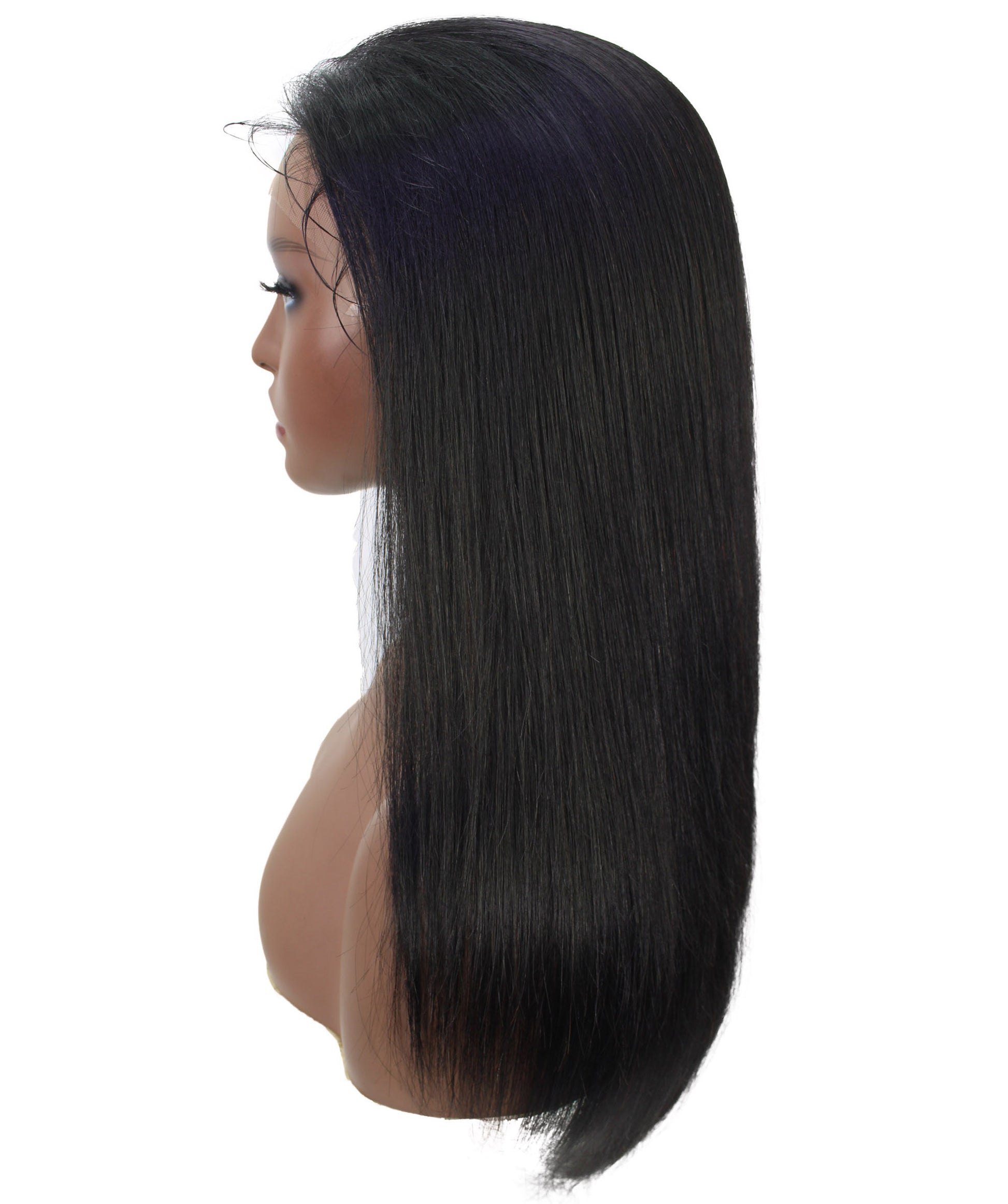 human hair lace front wig