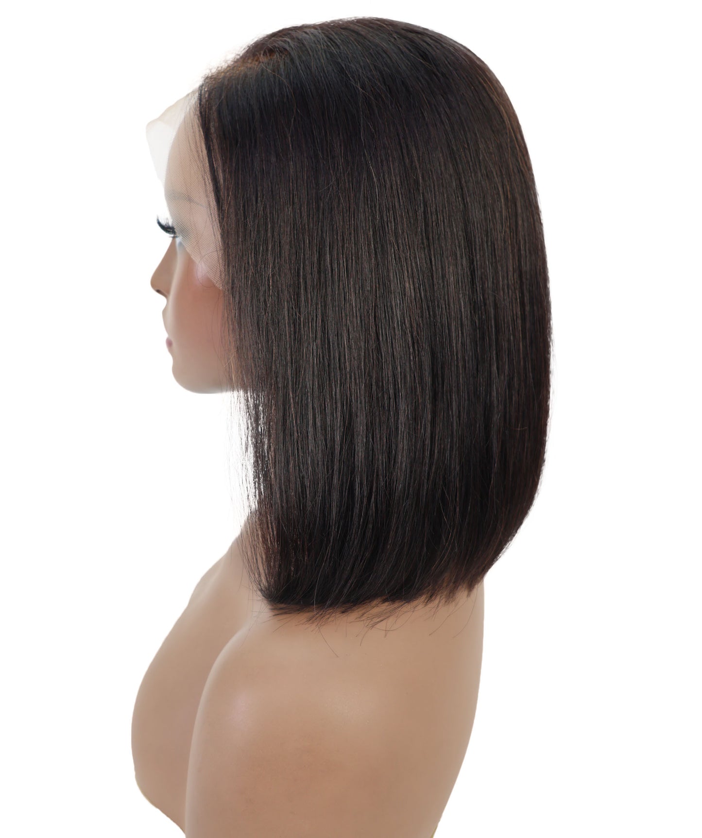 Sena 10.5-Inch Straight Human Hair Lace Wig | 100% Human Hair, 6x13 HD Lace Front | Natural Soft & Sleek for Effortless Style