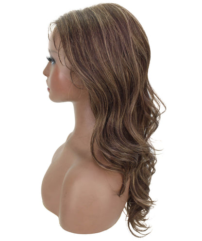 human hair lace front wig