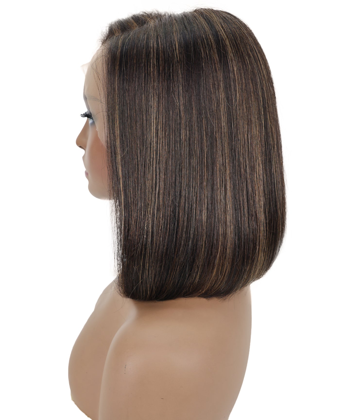 Sena 10.5-Inch Straight Human Hair Lace Wig | 100% Human Hair, 6x13 HD Lace Front | Natural Soft & Sleek for Effortless Style